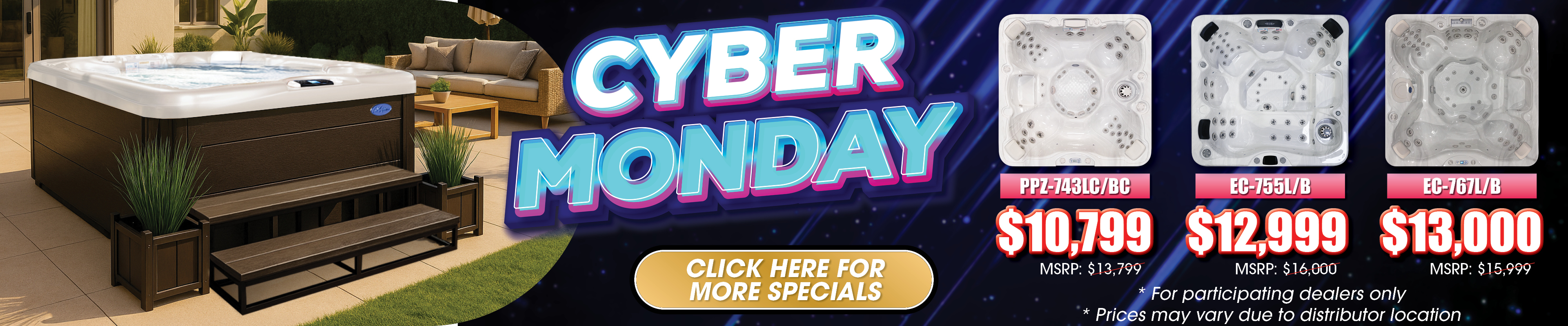 Calspas hot tub being used in a family setting - New Haven